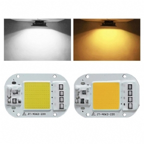 Lustreon Ac160-260v 20w 30w 50w Valkoinen/lämpimänvalkoinen Cob Led-siru Diy Flood Lightille