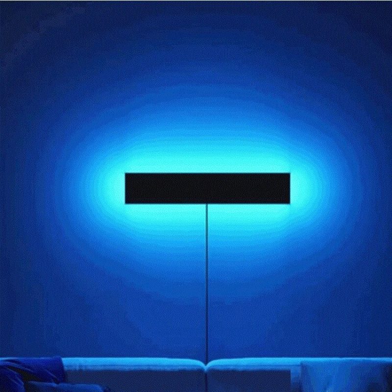 Moderni Minimalistinen Rgb Led Symphony -seinävalaisin Makuuhuoneen Olohuoneen Sängyn Vierellä Tunnelmavalaisin Kaukosäätimellä