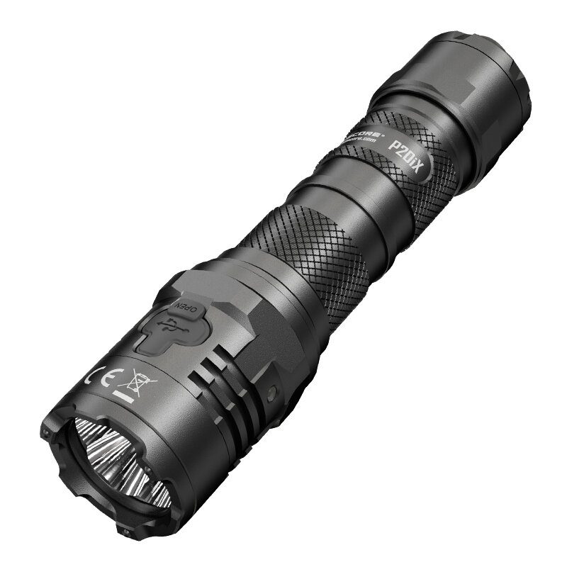 Nitecore P20ix 4000 Lumenin Usb-c Ladattava Taskulamppu 21700 Akkuteholla High Lumen -ammattimainen Taktinen Nth20 Molle-kotelolla