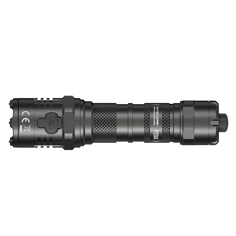 Nitecore P20ix 4000 Lumenin Usb-c Ladattava Taskulamppu 21700 Akkuteholla High Lumen -ammattimainen Taktinen Nth20 Molle-kotelolla