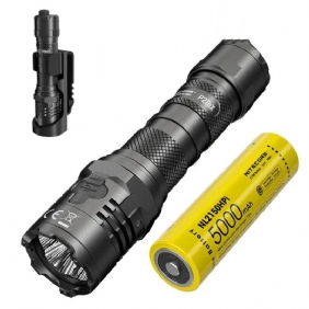 Nitecore P20ix 4000 Lumenin Usb-c Ladattava Taskulamppu 21700 Akkuteholla High Lumen -ammattimainen Taktinen Nth20 Molle-kotelolla