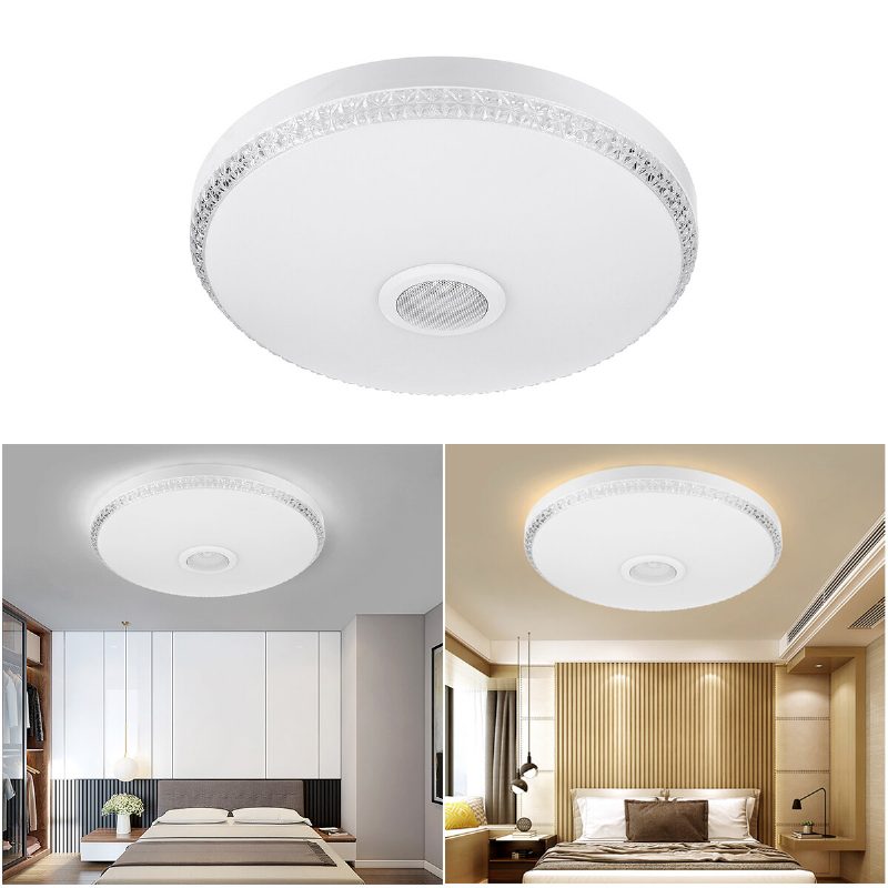 Rgb Smart Led -kattovalot Spotlight Lamppu Langaton Bluetooth Wifi App Control