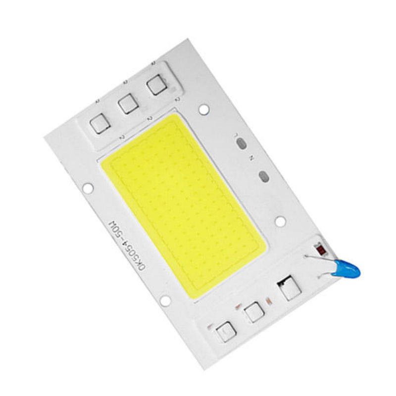 Tehokas Ac220v 50w Valkoinen/lämmin Valkoinen Cob Led-valosiru Diy Kohdevalaisimiin