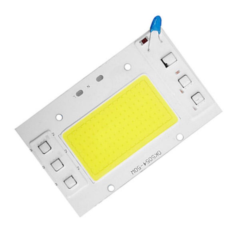 Tehokas Ac220v 50w Valkoinen/lämmin Valkoinen Cob Led-valosiru Diy Kohdevalaisimiin