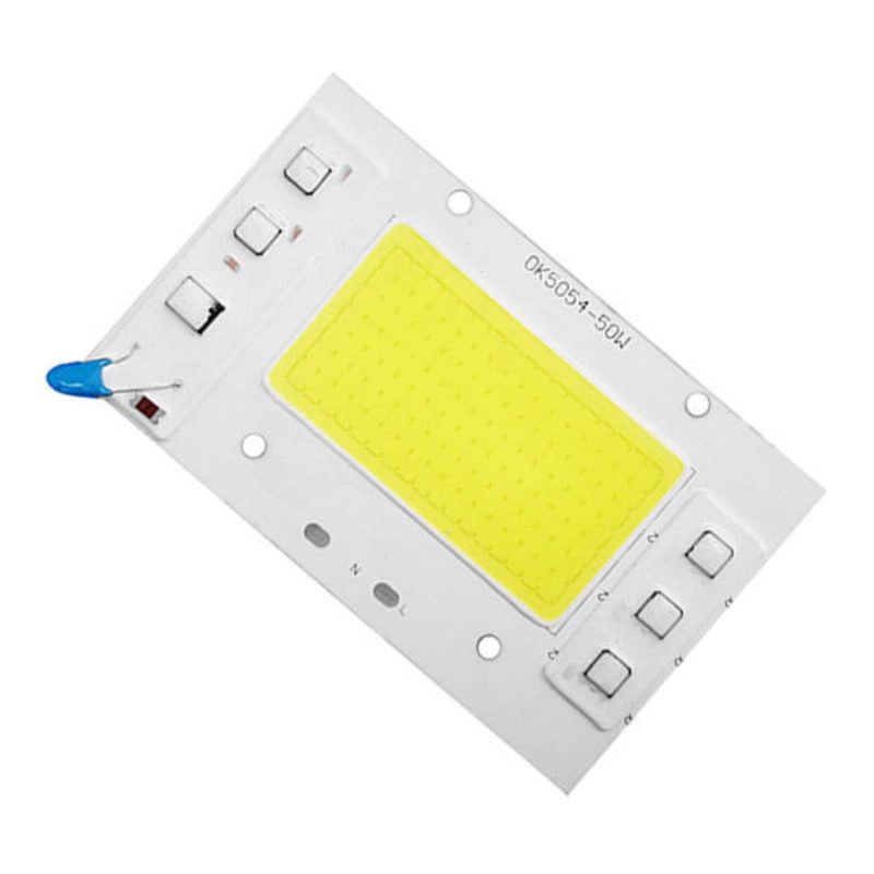 Tehokas Ac220v 50w Valkoinen/lämmin Valkoinen Cob Led-valosiru Diy Kohdevalaisimiin