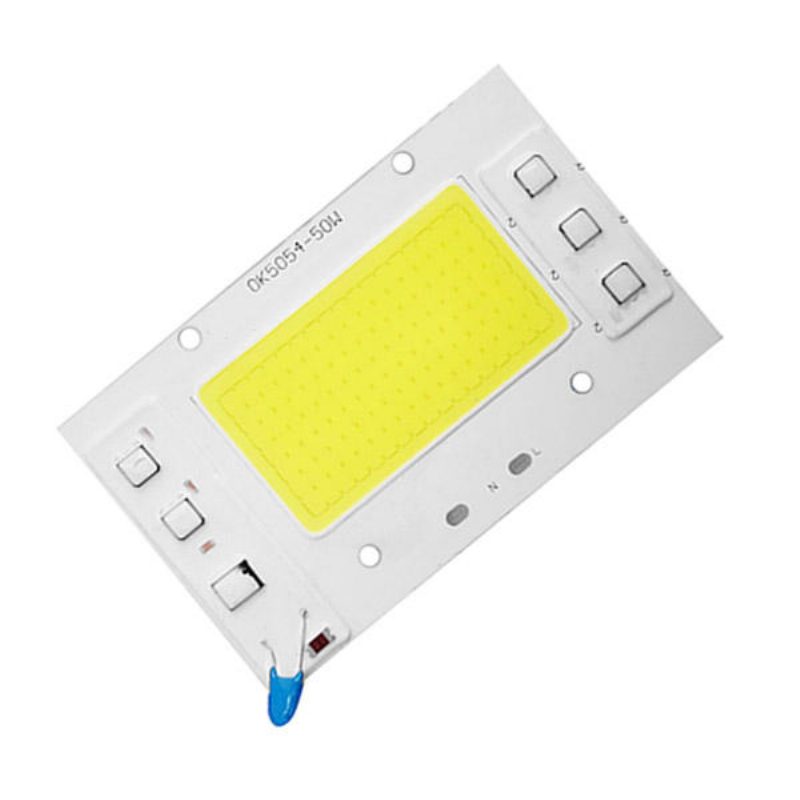 Tehokas Ac220v 50w Valkoinen/lämmin Valkoinen Cob Led-valosiru Diy Kohdevalaisimiin