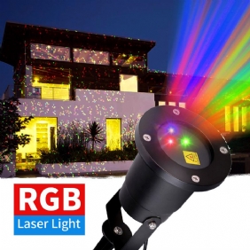 Ulkona Liikkuvat Rgb-valot Laserprojektori Maisemalavalamppujuhlat