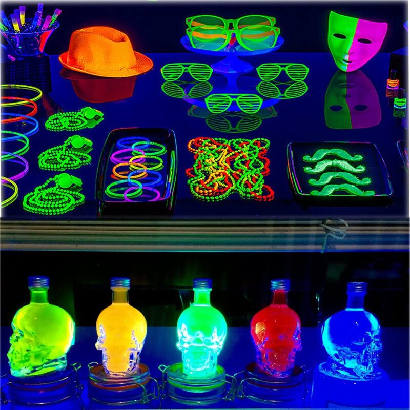 Usb Uv-c Led Musta Lamppu Halloween Blacklight Ultravioletti Kovettuva Tahra