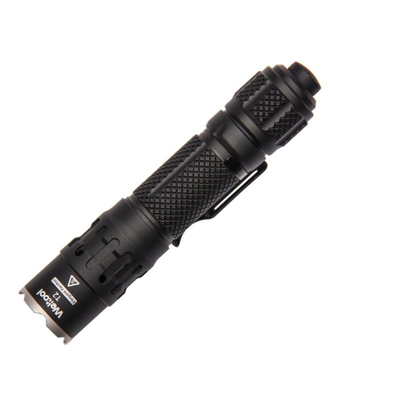 Weltool T2 "elegant Panther" 1730lm Kompakti Edc Tactical Taskulamppu Mukana 18650 Paristo Mini Led Ulkometsästykseen Ammuntaan Telttakalastukseen