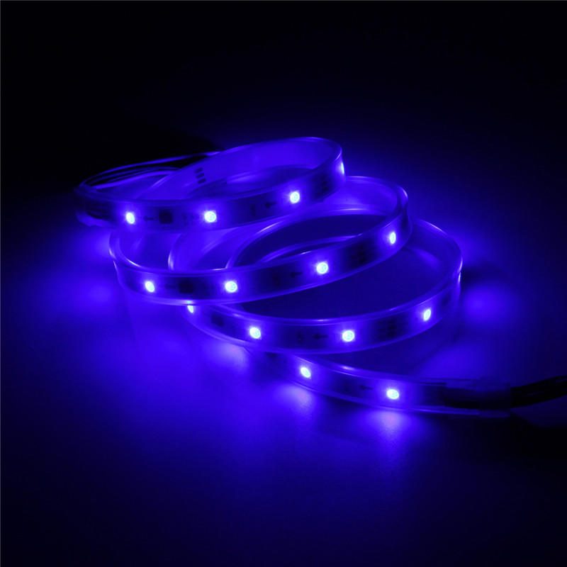 Ws2811 1m Led-nauha 30 Smd 5050 Rgb Dream Color Vedenpitävä Ip65 Dc 12v