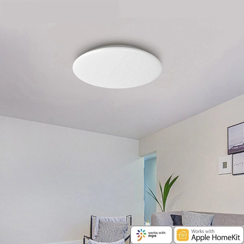 Yeelight Chuxin A2001c450 Star Edition 50w Ac220v Smart Ceiling Light Himmennettävä Bluetooth Remote App Ääniohjaus Pika-asennus Suunnittelu Toimii Homekitin Kanssa (ekologinen Ketjumerkki)