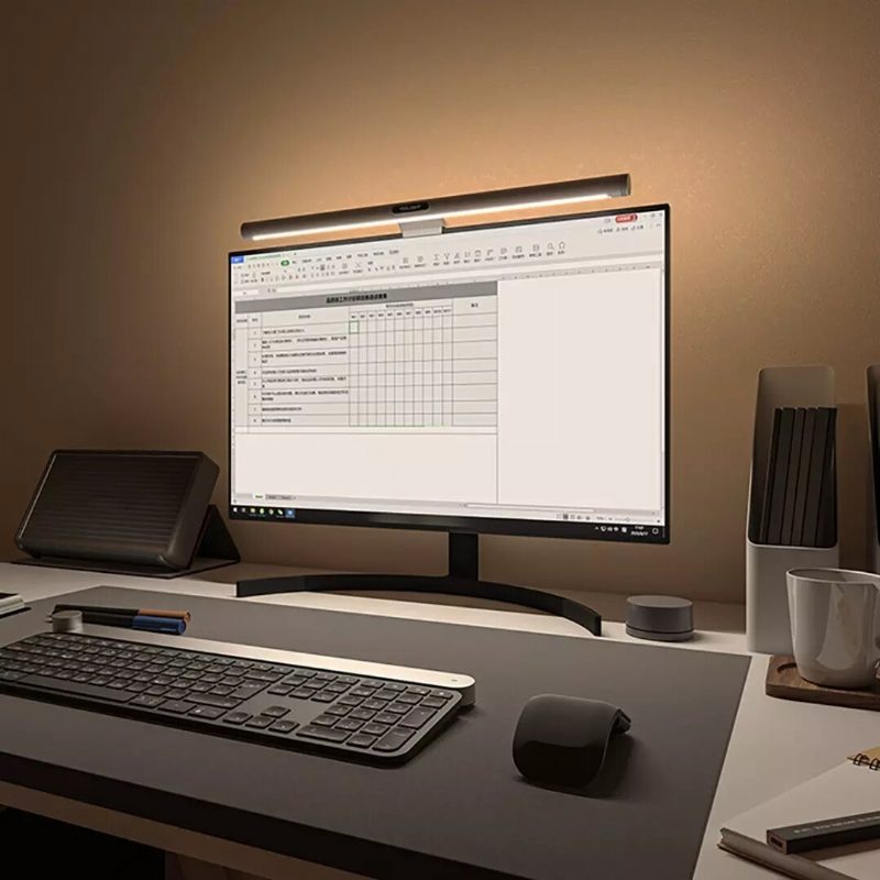 Yeelight Yltd001/yltd003 Led-näyttövalopalkki Pro -näytön Riippuvalaisin Yhteensopiva Razer Chroman Ja Overwolfin Himmennettävien Näyttövalojen Kanssa App Ohjaa Älykkäitä Pelivaloja
