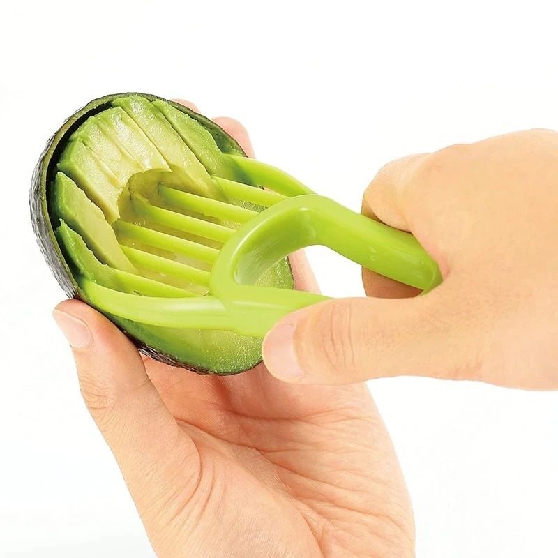 3 In 1 Avocado Slicer Shea Corer Voi Hedelmähalkaisija Kannukuorinta