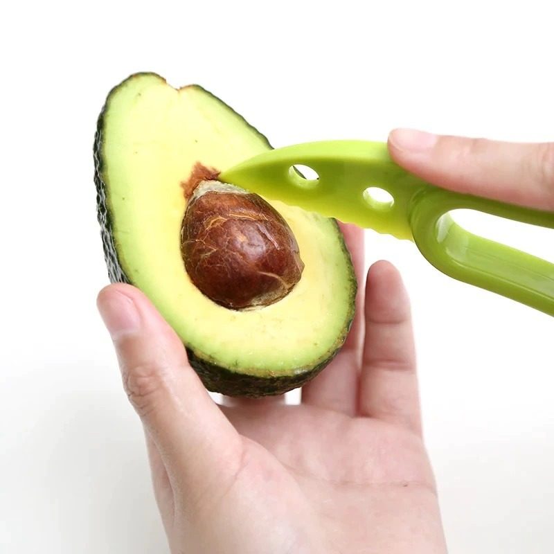 3 In 1 Avocado Slicer Shea Corer Voi Hedelmähalkaisija Kannukuorinta