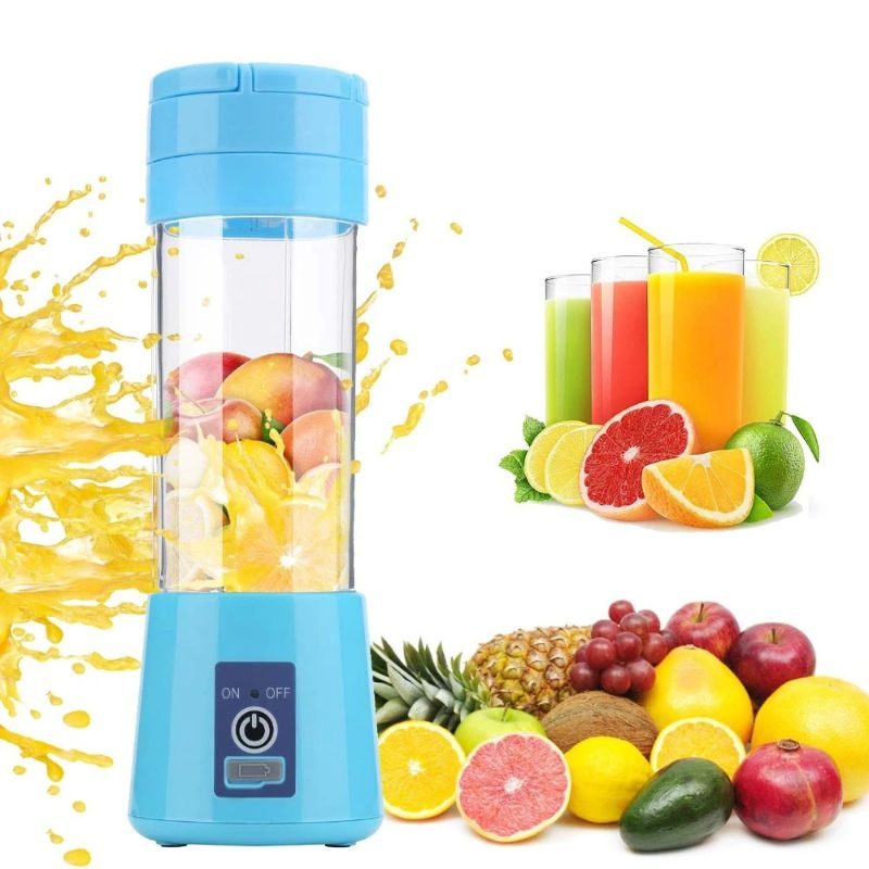 Blender Smoothie Maker Electric Mini Kannettava Usb Ladattava