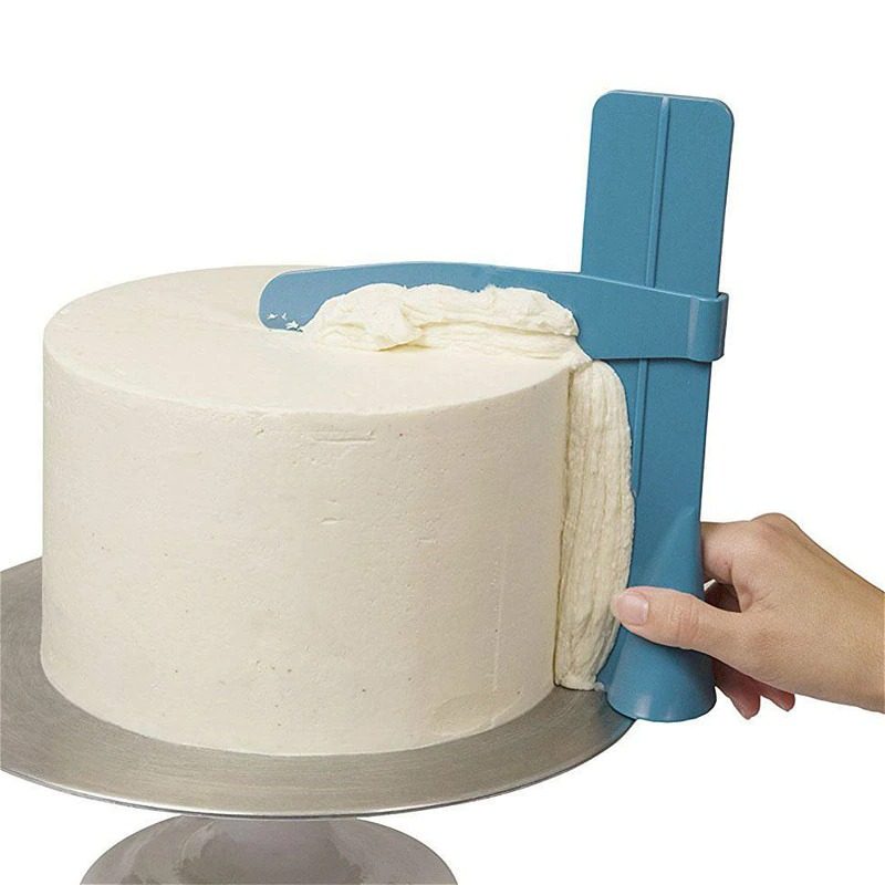 Cake Scraper Smoother Säädettävät Fondant-lastat