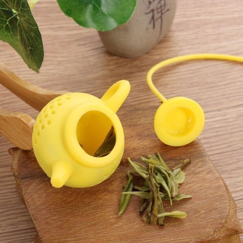 Creative Teapot-shape Tea Infuser Siivilä Silikoni