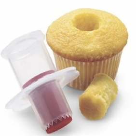 Cupcake Corer Mäntäleikkuri Kakun Täyttötyökalut