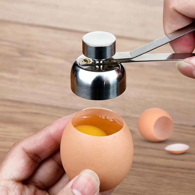 Egg Topper Cutter Kuorenavaaja Ruostumatonta Terästä