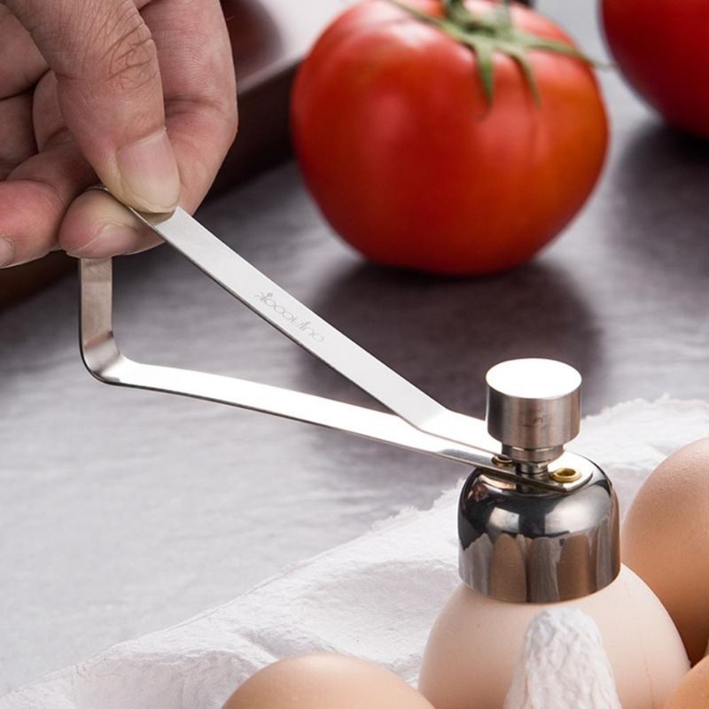 Egg Topper Cutter Kuorenavaaja Ruostumatonta Terästä