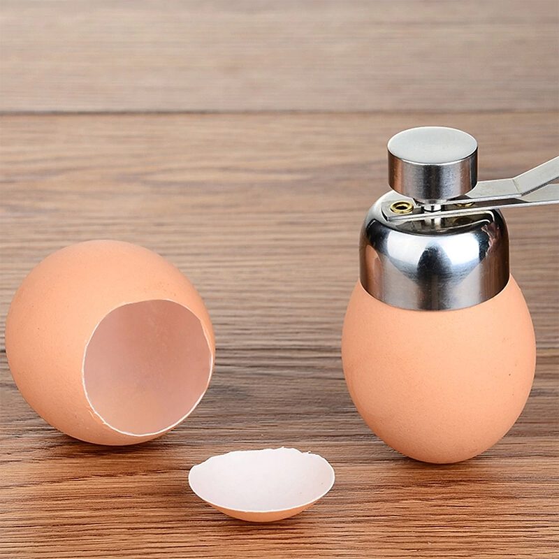 Egg Topper Cutter Kuorenavaaja Ruostumatonta Terästä