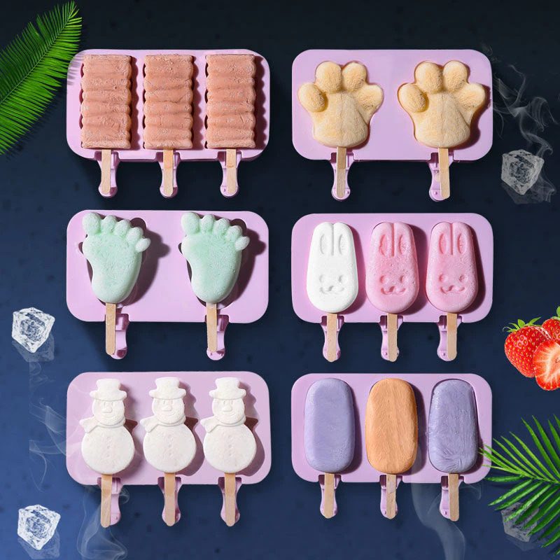 Ice Cream Shaper Silicone Machine Tee-se-itse Täydennystyökalu