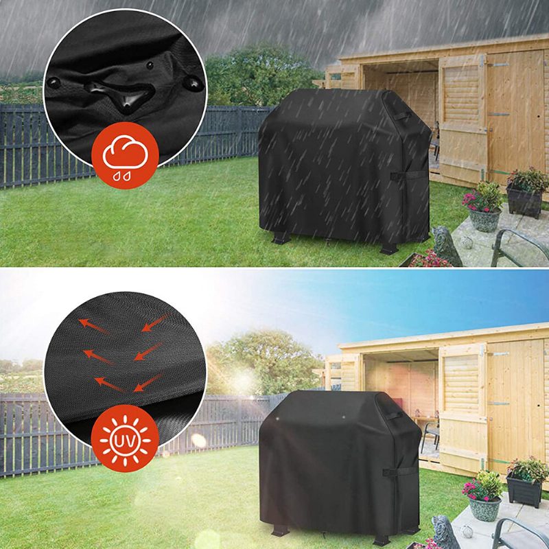 King Do Way Oxford Cloth Grill Cover Vedenpitävä Anti-uv Bbq