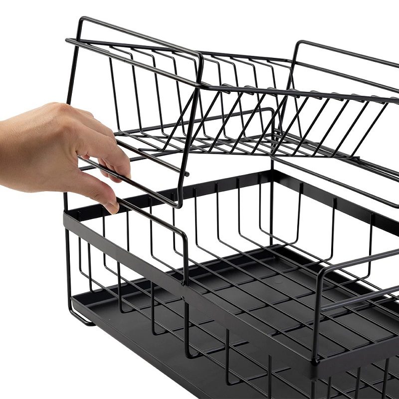 Kuivausteline Ja Drainboard Drainer Organizer -säilytys