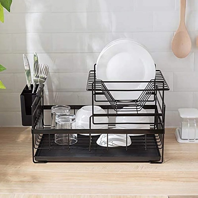 Kuivausteline Ja Drainboard Drainer Organizer -säilytys