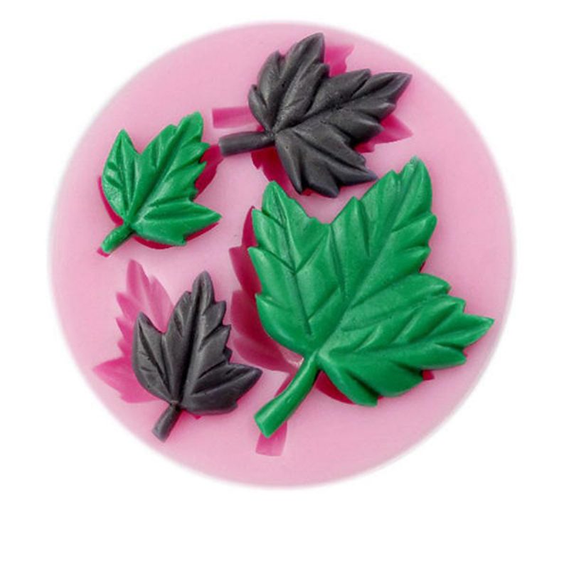 Mapple Leaf Silicone Fondant Mold Sugarcraft Kakun Koristelumuotti