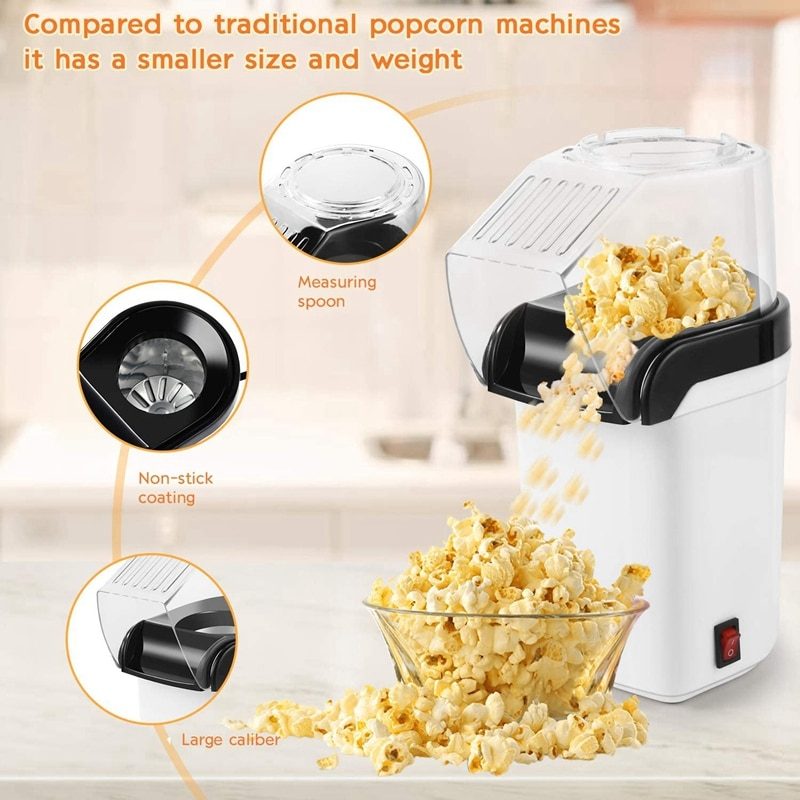 Popcorn-koneen Automaattinen Kotitalouksien Popcorn-kone