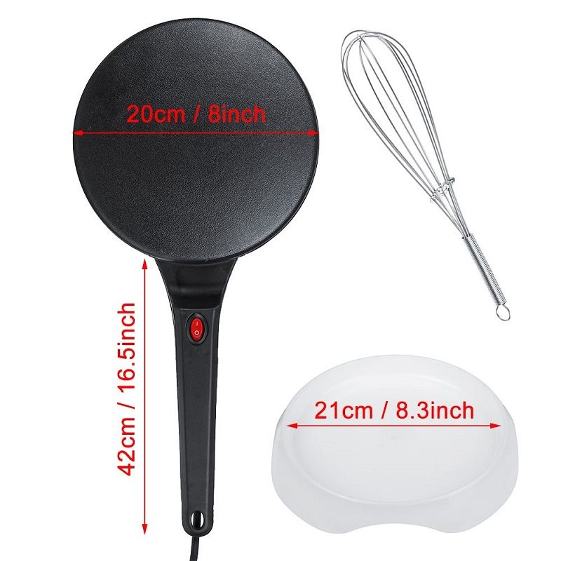 Sähköinen Crepe Maker Pan Non-stick Griddle-keittokone