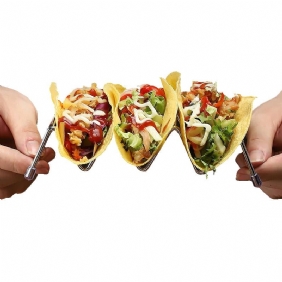 Taco Shell Seisomatelineet Ruostumatonta Terästä