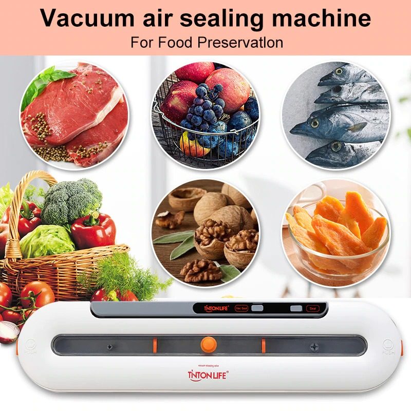 Vacuum Sealer Electric Machine Elintarvikkeiden Säilöntä