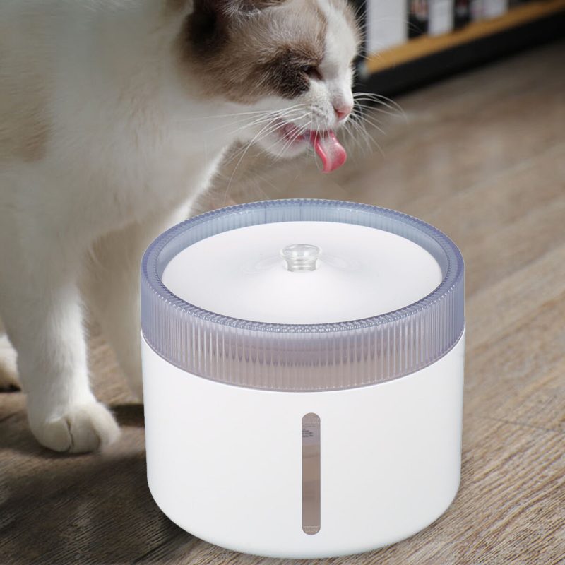 2l Led Usb Auto Electric Pet Water Fountain Kissan/koiran Juoma-annostelija