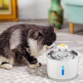 Automaattinen Kissan Juomalähde 1.5 W 100 ~ 240 V Led-mykistysvesiannostelijalla Eu/us Plug Pet Supplies