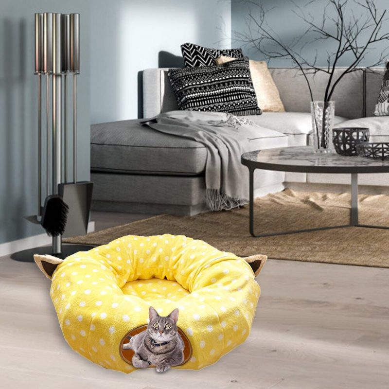 Cat Play Tunnel Bed -makuumatto