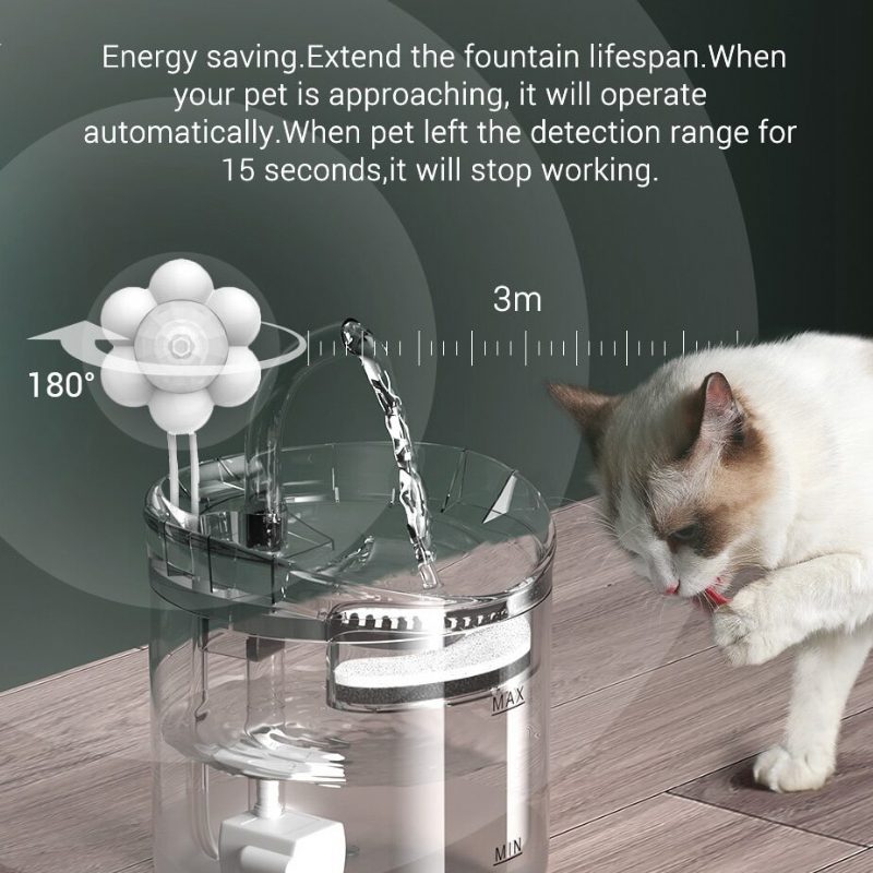 Cat Water Fountain Filter Automaattinen Anturi