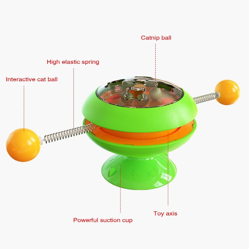 Kissan Pyöritettävä Interaktiivinen Harjoituslelu