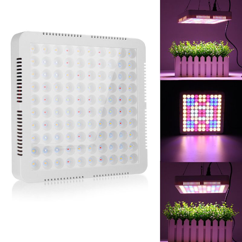 100 Led Grow Light Täyden Spektrin Paneeli Sisäkäyttöön Tarkoitettuun Vesikasvikasvivalaisimeen