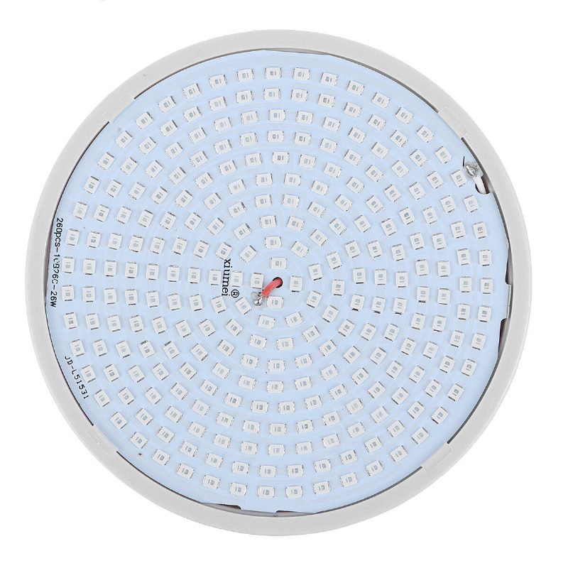 15w 20w 26w E27 Led-polttimovalaisin Sisäkukkakasvien Kasvuun Taimille Us Plug Ac85-265v