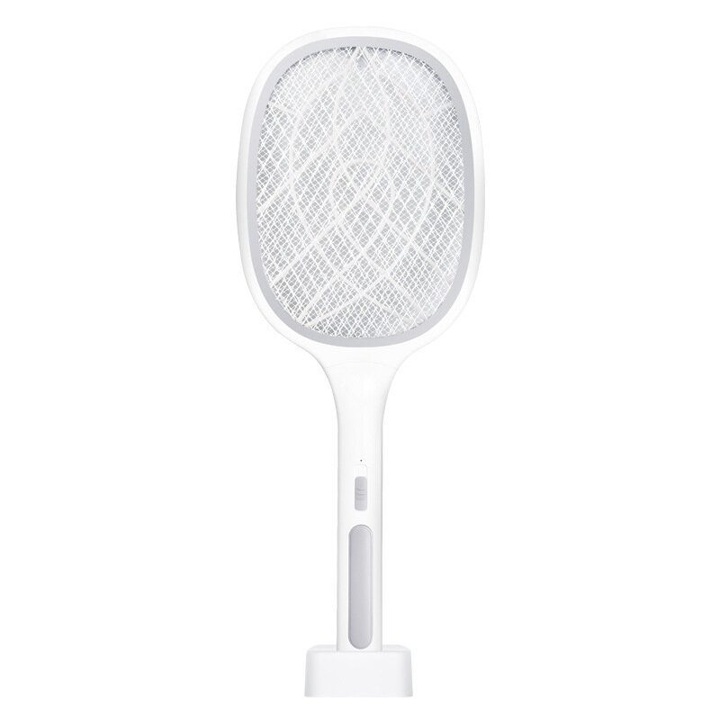 2 In 1 6/10 Led Mosquito Killer Lamppu 3000v Sähköinen Swatter Usb Ladattava Hyönteisten Hyttyskarkottava Ansa