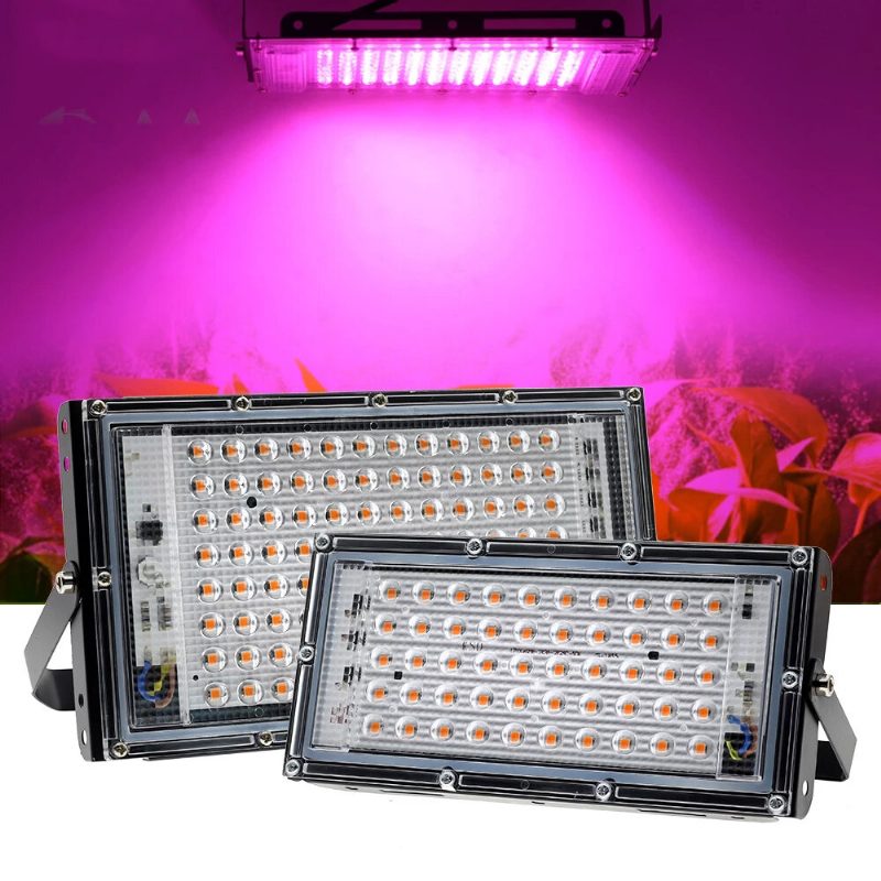 220v Led Grow Light Phytolamp Kasvit Täysspektri Led Valonheitin Kukat Taimet Kasvien Kasvatus Kasvivalaisin