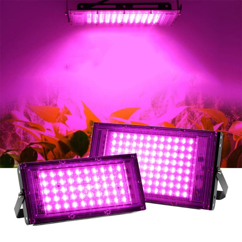 220v Led Grow Light Phytolamp Kasvit Täysspektri Led Valonheitin Kukat Taimet Kasvien Kasvatus Kasvivalaisin