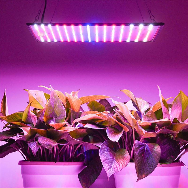 225 Led Grow Light Lamppu Täysspektrin Ultraohut Paneeli Sisäkasvikasvi Kukka