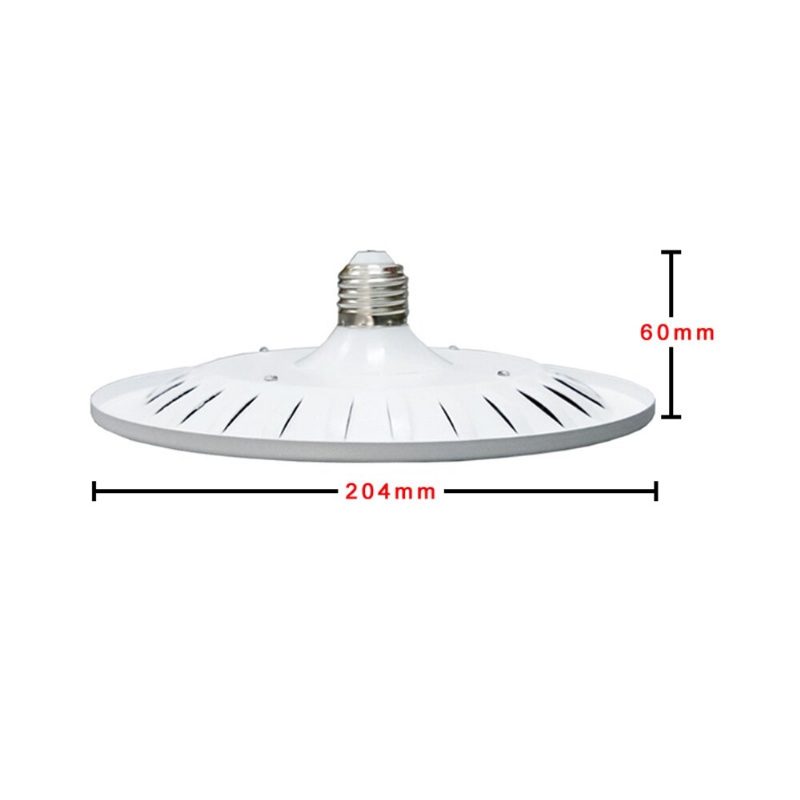 2kpl 40w E27 Led Grow Lamppu Täyden Spektrin Kasvikasvi Kukkakylvölamppu Ac220v