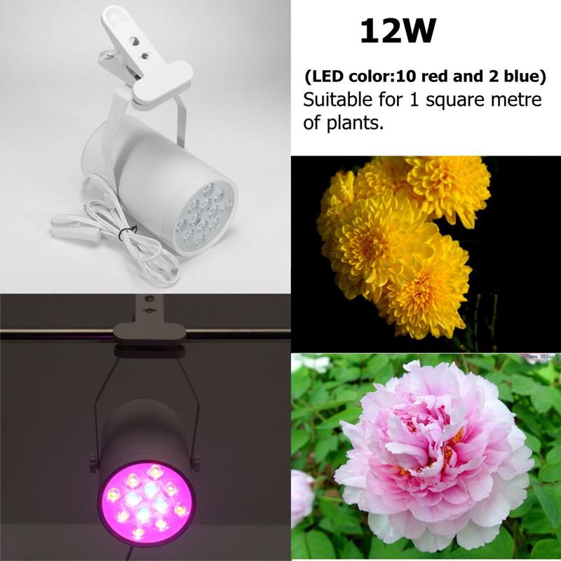 3w 7w 12w Led-kasvivalot Grow Lamp Flood -lisävalo