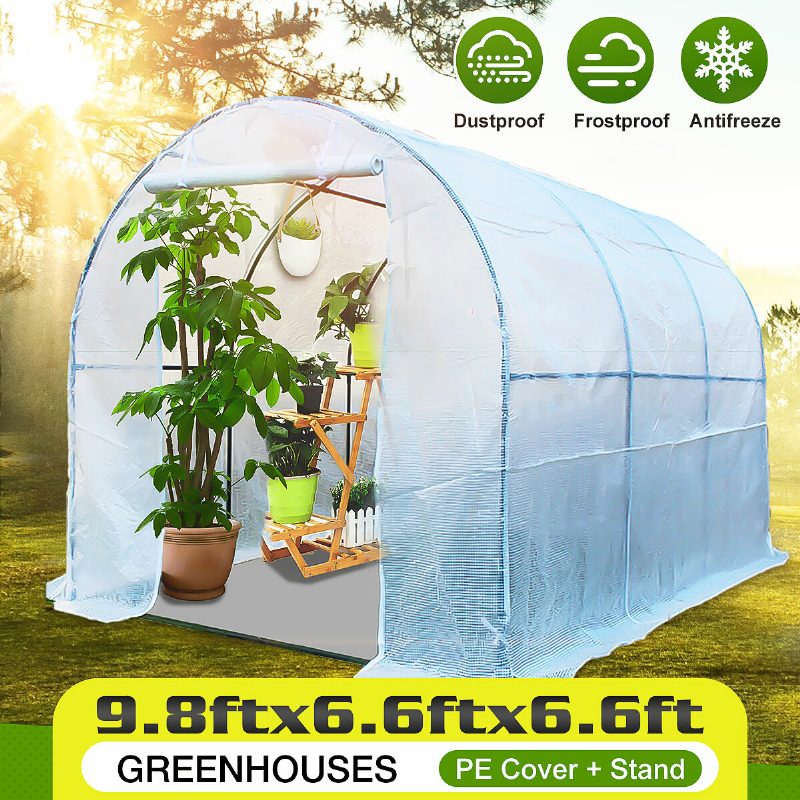 3x2x2m Kasvihuoneen Istutustalo Katos Outdoor Plant Garden Grow Growing House