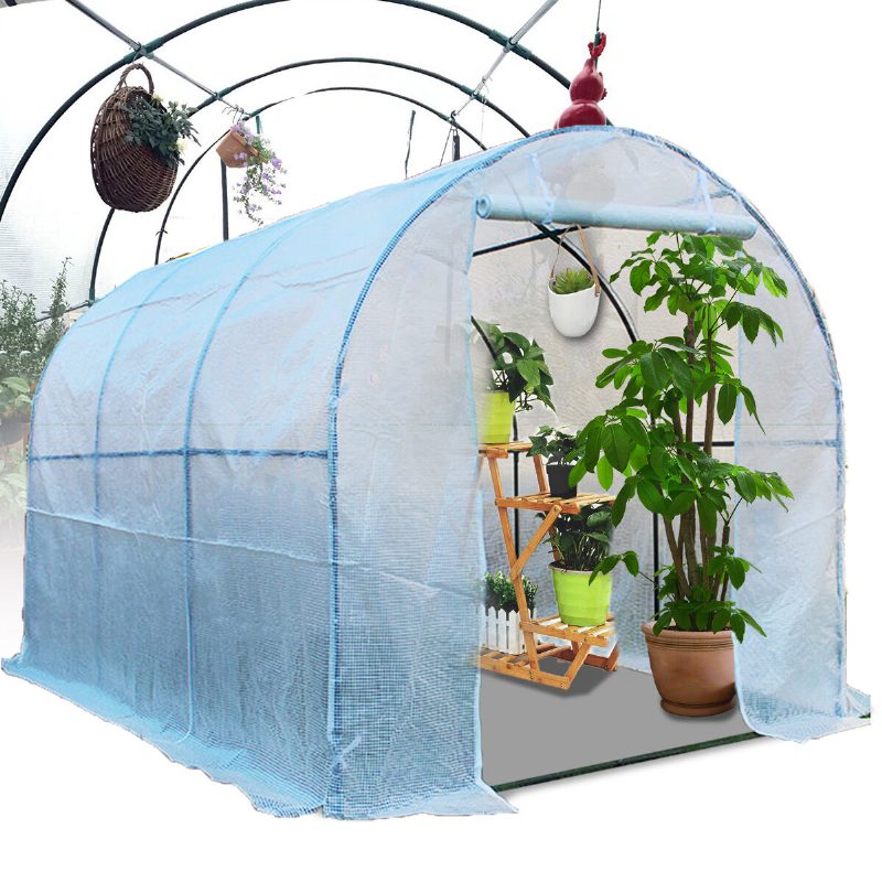 3x2x2m Kasvihuoneen Istutustalo Katos Outdoor Plant Garden Grow Growing House