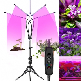 5 Hesds Led Grow Light -kasvien Kasvatuslamppua Jalustalla Sisäkasveille